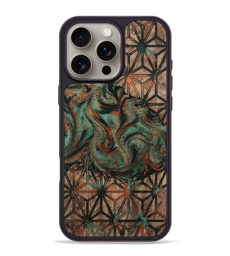 iPhone 16 Pro Max Wood Phone Case - Ayaan (Pattern, 812022)