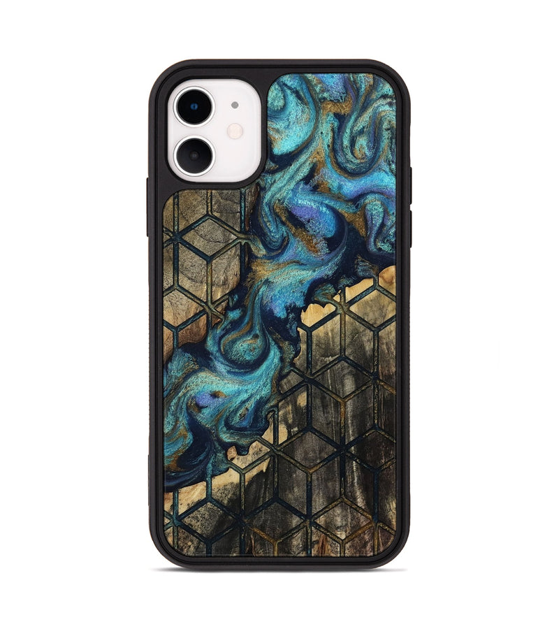 iPhone 11 Wood Phone Case - Ina (Pattern, 812023)