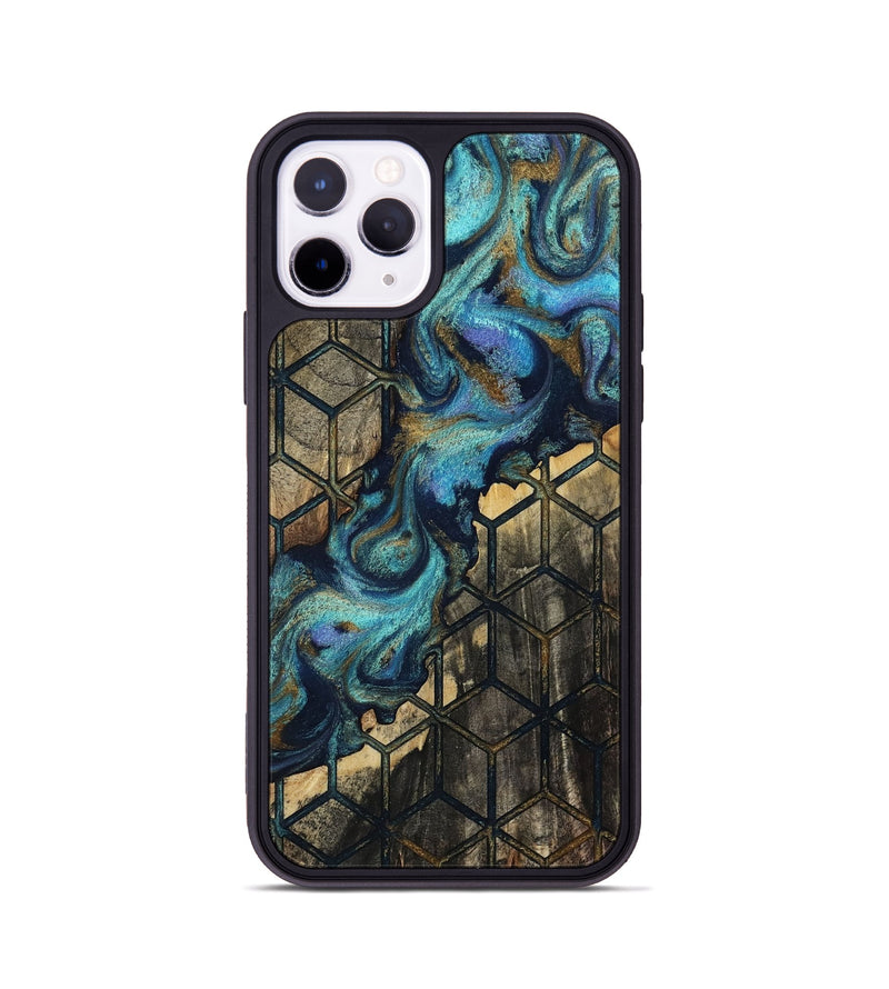 iPhone 11 Pro Wood Phone Case - Ina (Pattern, 812023)