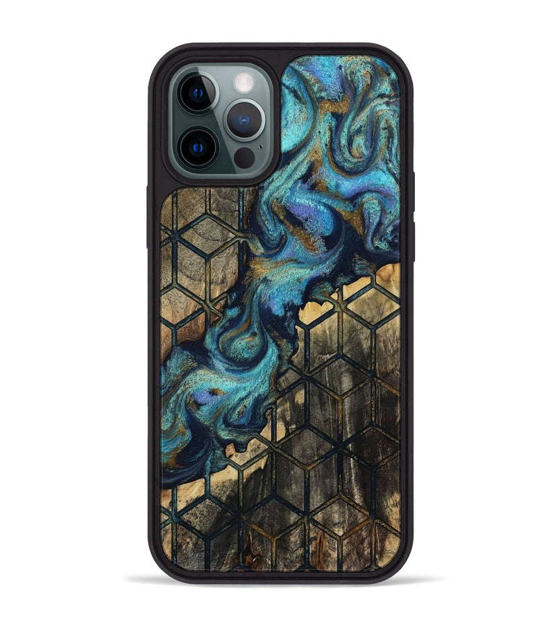 iPhone 12 Pro Max Wood Phone Case - Ina (Pattern, 812023)