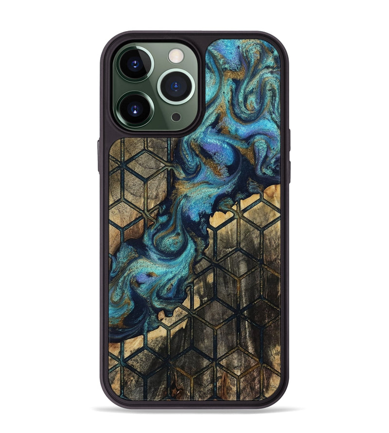 iPhone 13 Pro Max Wood Phone Case - Ina (Pattern, 812023)