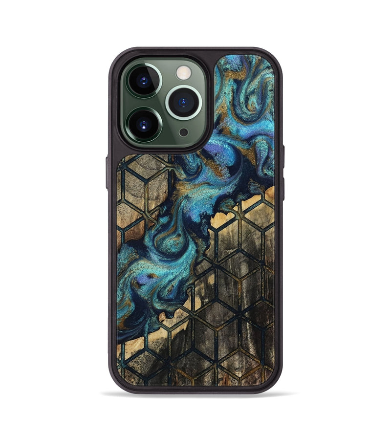 iPhone 13 Pro Wood Phone Case - Ina (Pattern, 812023)
