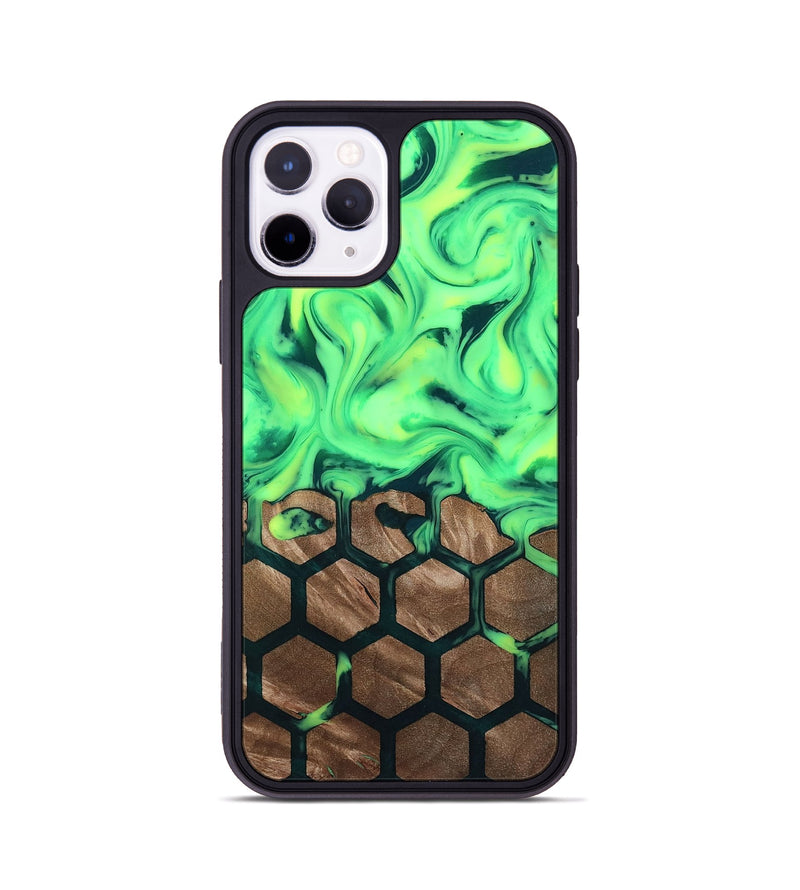 iPhone 11 Pro Wood Phone Case - Eunice (Pattern, 812025)