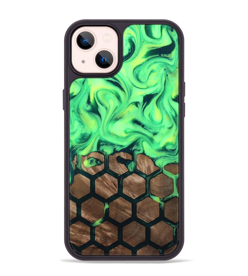 iPhone 14 Plus Wood Phone Case - Eunice (Pattern, 812025)