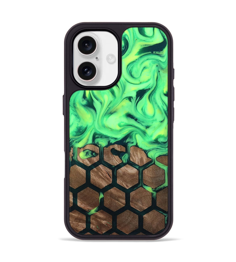 iPhone 17 Wood Phone Case - Eunice (Pattern, 812025)