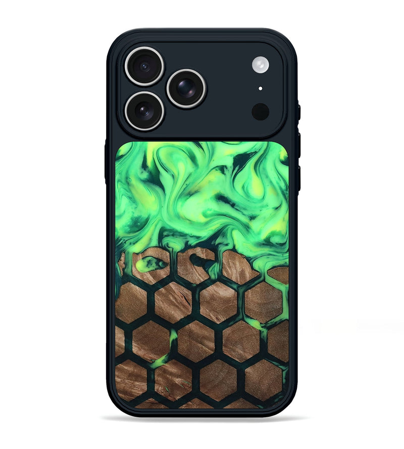 iPhone 17 Pro Max Wood Phone Case - Eunice (Pattern, 812025)