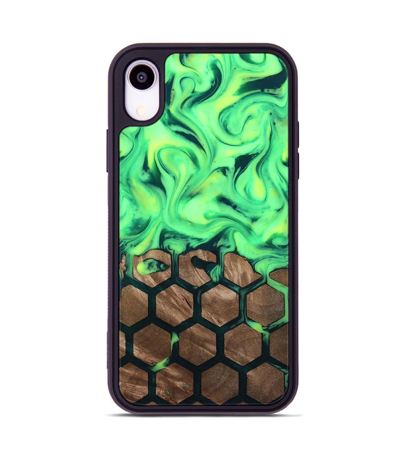 iPhone Xr Wood Phone Case - Eunice (Pattern, 812025)