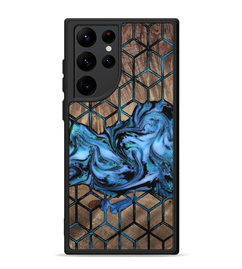 Galaxy S22 Ultra Wood Phone Case - Zendaya (Pattern, 812027)