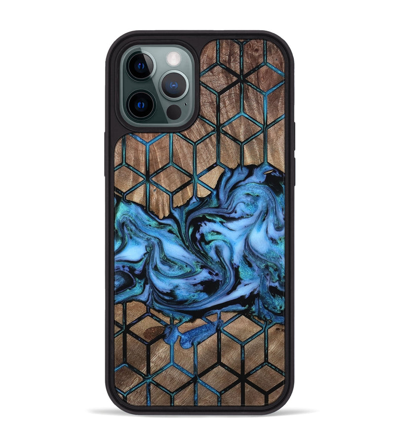 iPhone 12 Pro Max Wood Phone Case - Zendaya (Pattern, 812027)