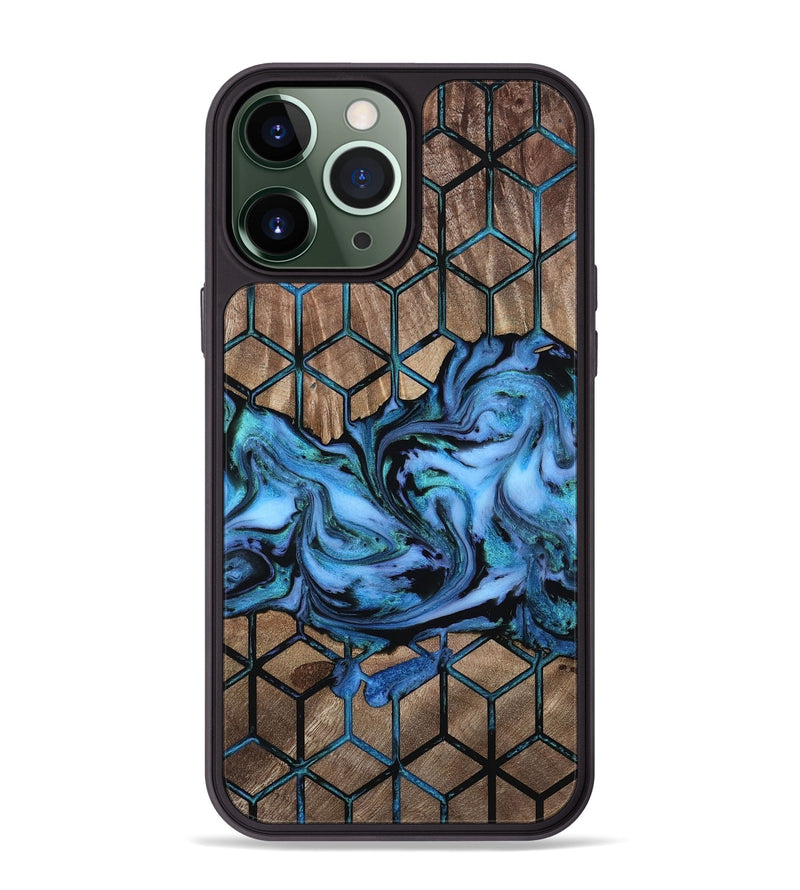 iPhone 13 Pro Max Wood Phone Case - Zendaya (Pattern, 812027)