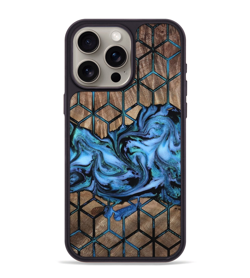 iPhone 15 Pro Max Wood Phone Case - Zendaya (Pattern, 812027)