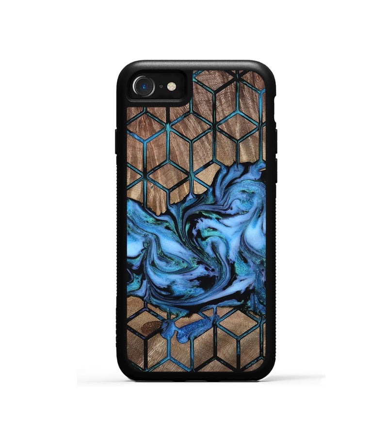 iPhone SE Wood Phone Case - Zendaya (Pattern, 812027)