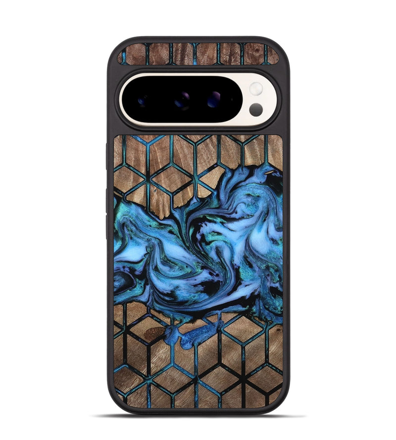 Pixel 9 Wood Phone Case - Zendaya (Pattern, 812027)