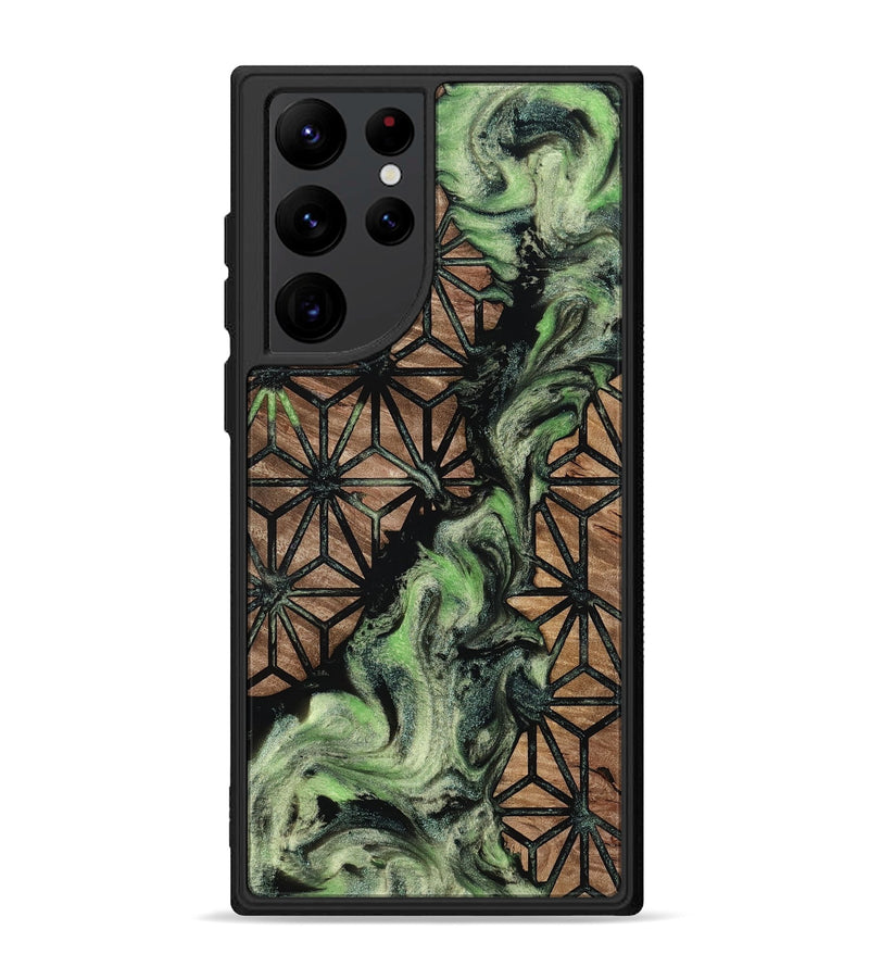Galaxy S22 Ultra Wood Phone Case - Levy (Pattern, 812029)