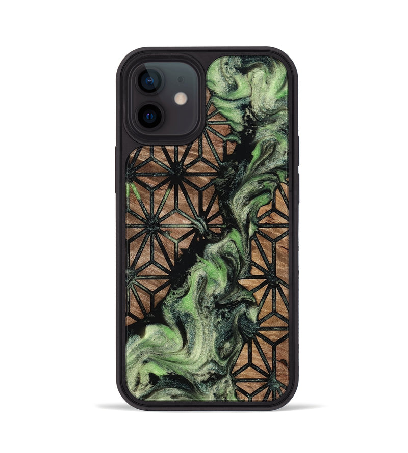 iPhone 12 Wood Phone Case - Levy (Pattern, 812029)
