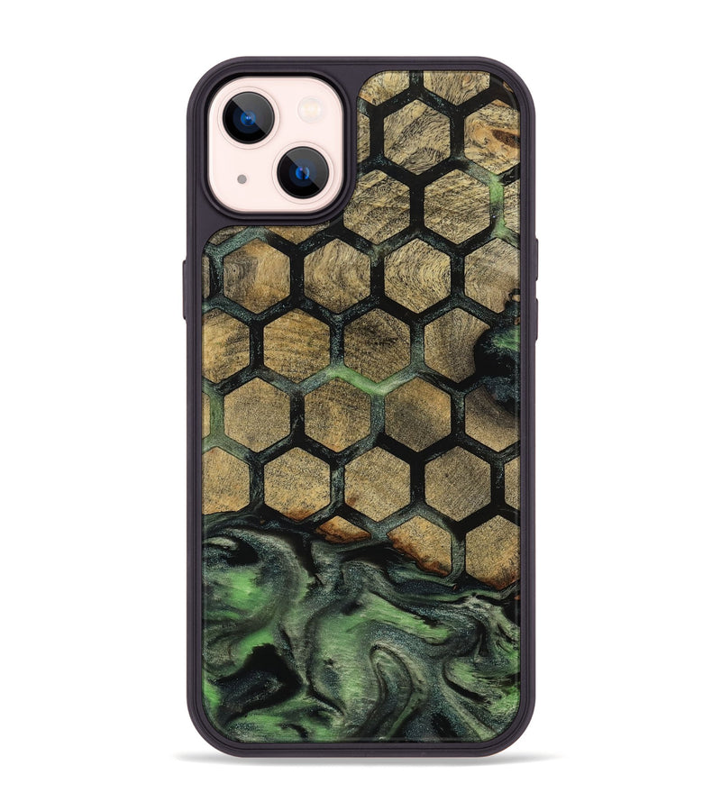 iPhone 14 Plus Wood Phone Case - Amiri (Pattern, 812030)