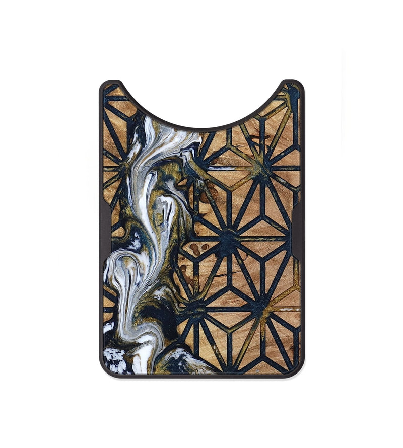 Alloy Wood Wallet - Aleta (Pattern, 812032)