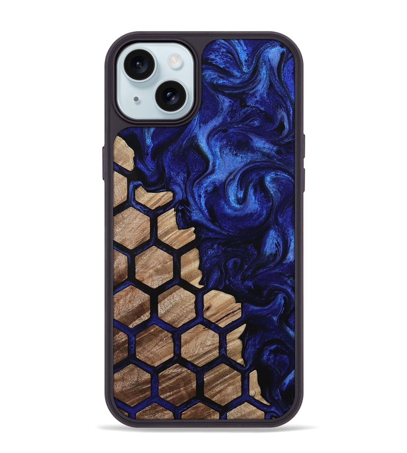 iPhone 15 Plus Wood Phone Case - Ailani (Pattern, 812034)