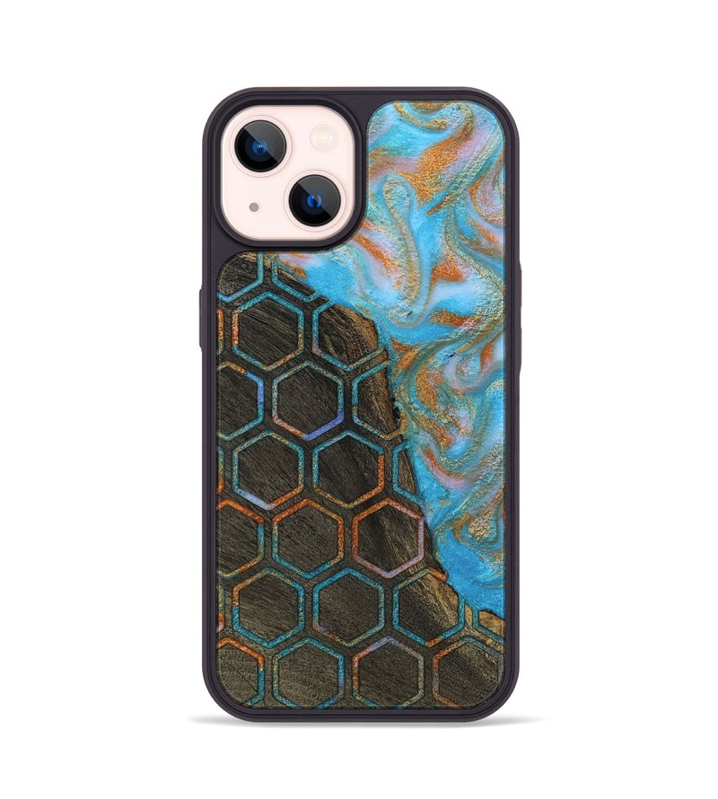 iPhone 14 Wood Phone Case - Alexus (Pattern, 812035)
