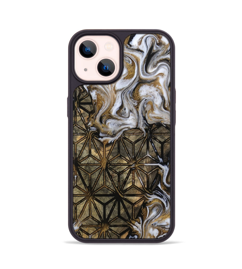 iPhone 14 Wood Phone Case - Delmer (Pattern, 812037)