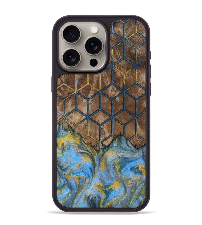 iPhone 15 Pro Max Wood Phone Case - Eldon (Pattern, 812038)