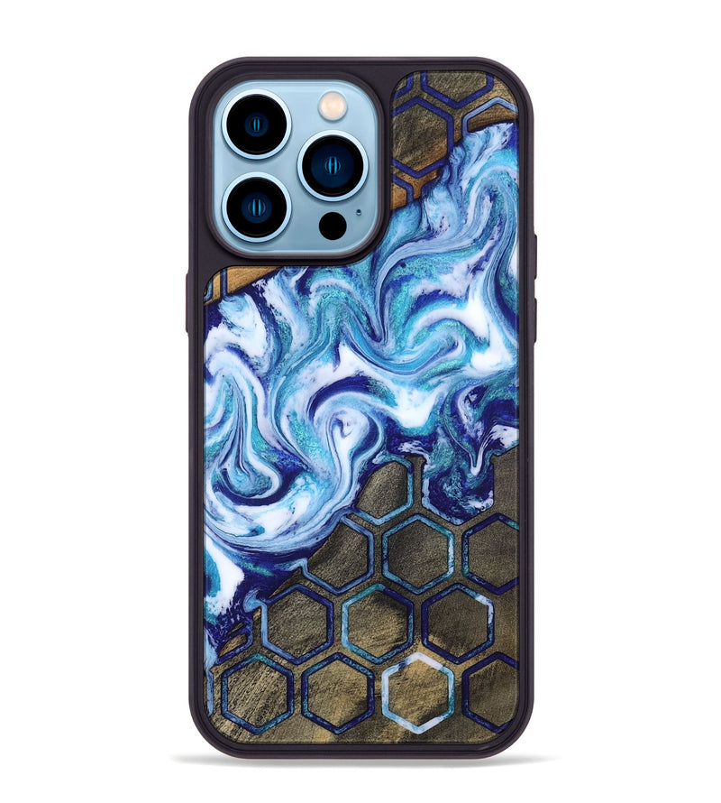 iPhone 14 Pro Max Wood Phone Case - Ulises (Pattern, 812039)