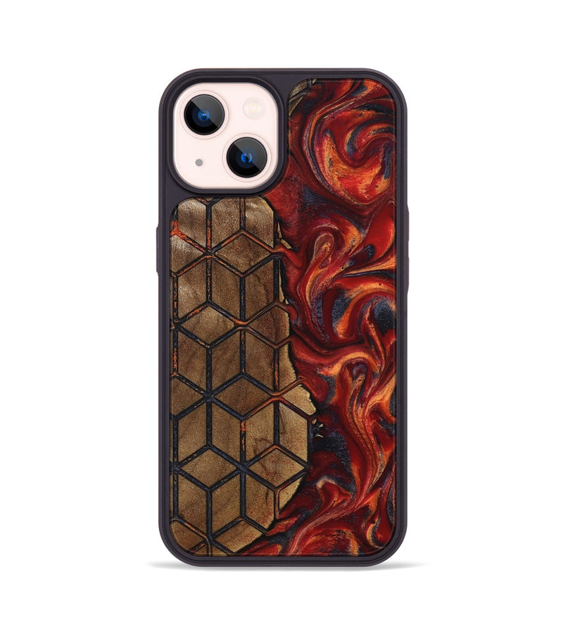 iPhone 14 Wood Phone Case - Iliana (Pattern, 812040)