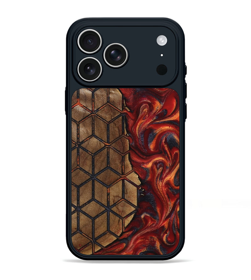 iPhone 17 Pro Max Wood Phone Case - Iliana (Pattern, 812040)