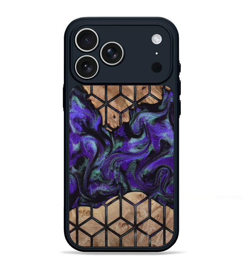 iPhone 17 Pro Max Wood Phone Case - Solomon (Pattern, 812041)