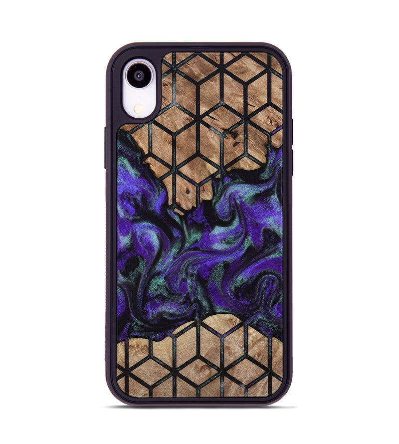 iPhone Xr Wood Phone Case - Solomon (Pattern, 812041)