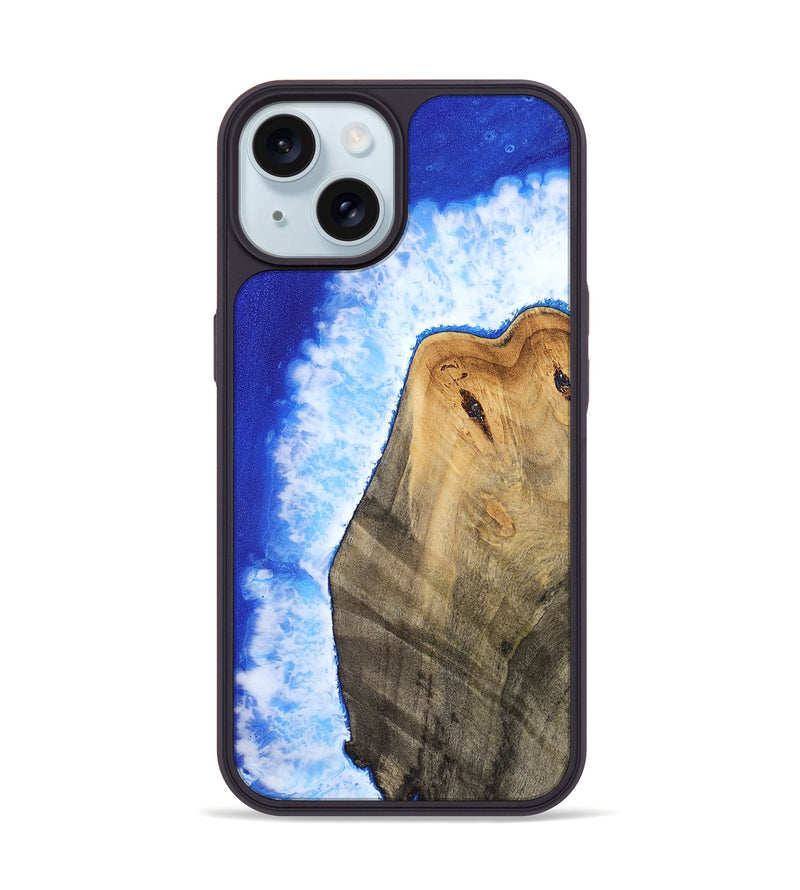 iPhone 15 Wood Phone Case - Johnnie (Coastal, 812046)