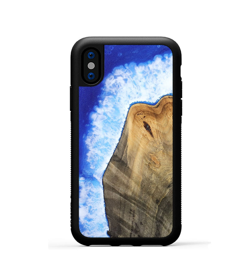 iPhone Xs Wood Phone Case - Johnnie (Coastal, 812046)