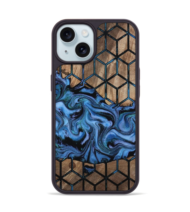 iPhone 15 Wood Phone Case - Arlet (Pattern, 812052)