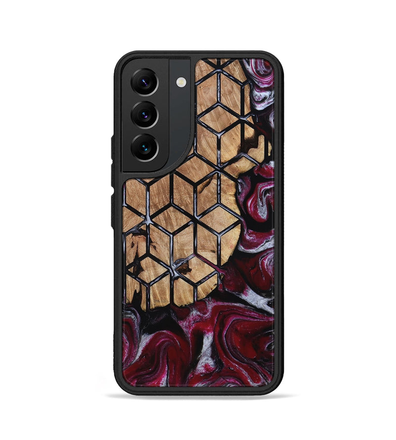 Galaxy S22 Wood Phone Case - Kareem (Pattern, 812055)
