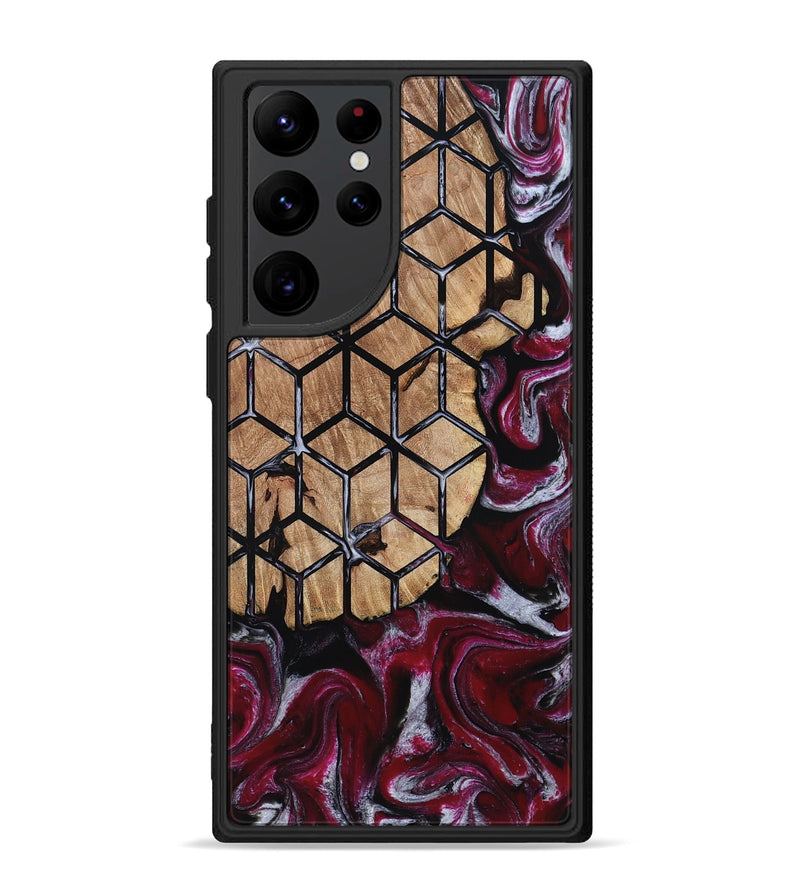Galaxy S22 Ultra Wood Phone Case - Kareem (Pattern, 812055)