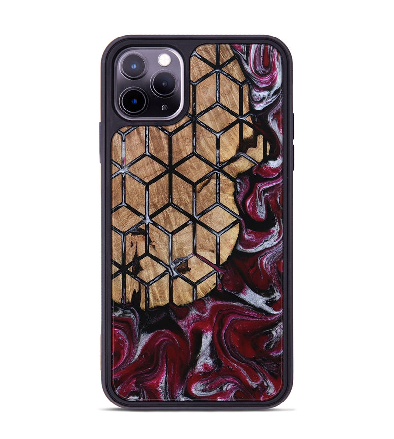 iPhone 11 Pro Max Wood Phone Case - Kareem (Pattern, 812055)