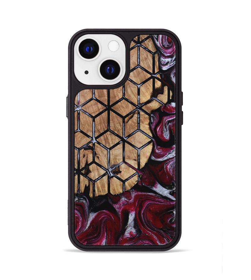 iPhone 13 Wood Phone Case - Kareem (Pattern, 812055)
