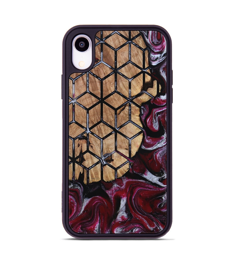 iPhone Xr Wood Phone Case - Kareem (Pattern, 812055)