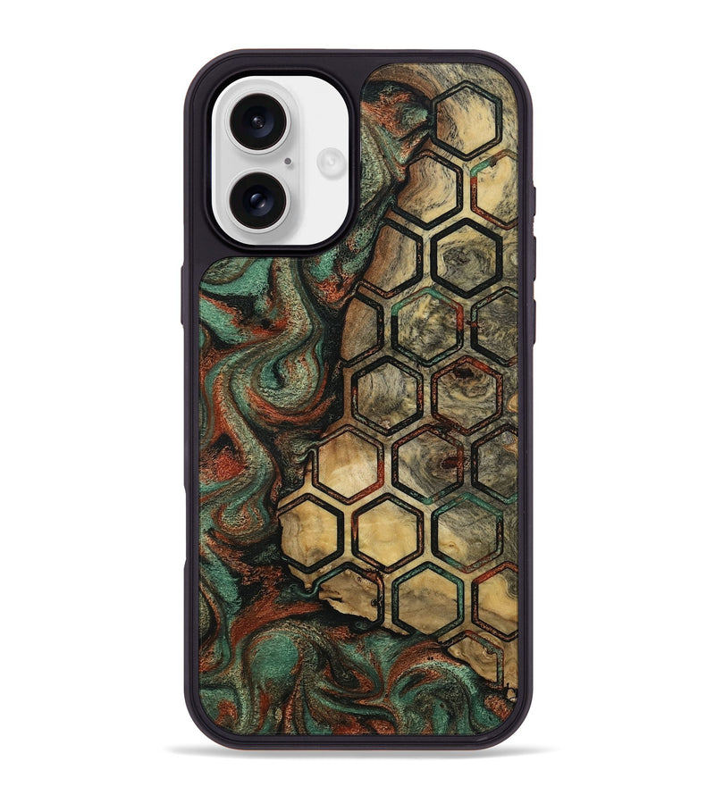 iPhone 16 Plus Wood Phone Case - Neva (Pattern, 812057)