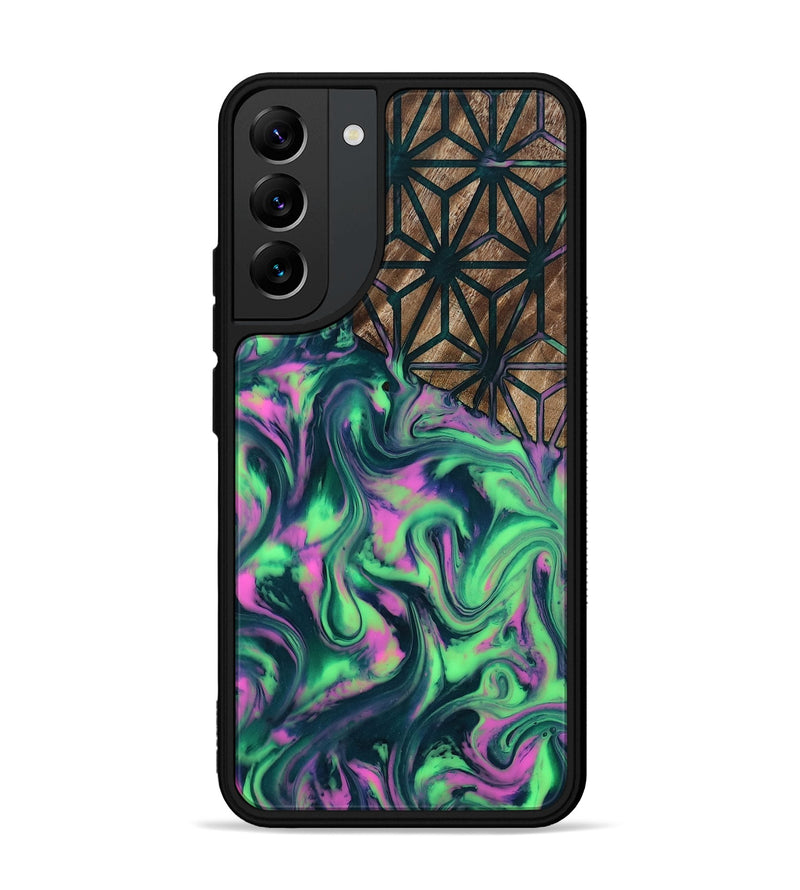 Galaxy S22 Plus Wood Phone Case - Stevie (Pattern, 812060)