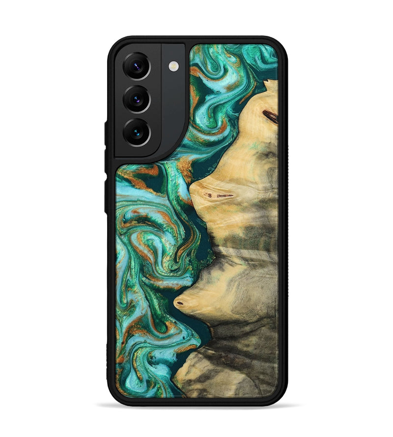 Galaxy S22 Plus Wood Phone Case - Ainara (Green, 812076)