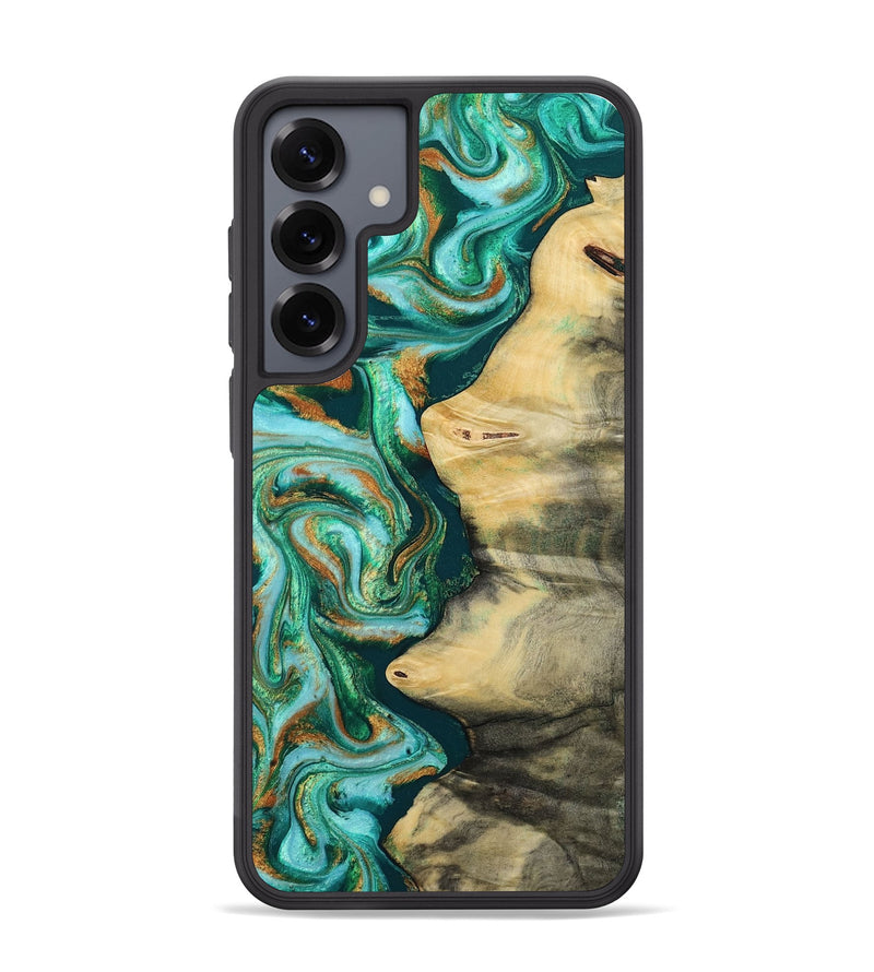 Galaxy S25 Plus Wood Phone Case - Ainara (Green, 812076)