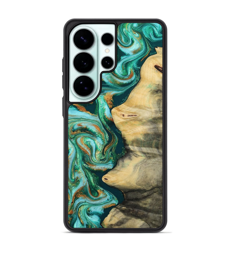 Galaxy S26 Ultra Wood Phone Case - Ainara (Green, 812076)