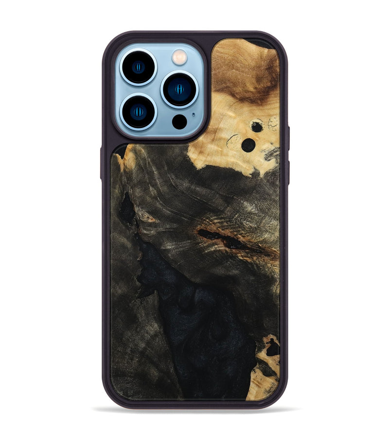 iPhone 14 Pro Max Wood Phone Case - Enoch (Wood Burl, 812078)
