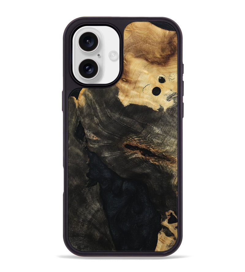 iPhone 16 Plus Wood Phone Case - Enoch (Wood Burl, 812078)