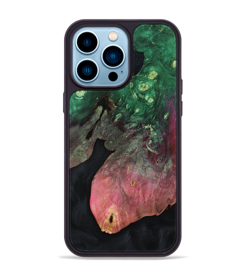 iPhone 14 Pro Max Wood Phone Case - Maritza (Wood Burl, 812079)