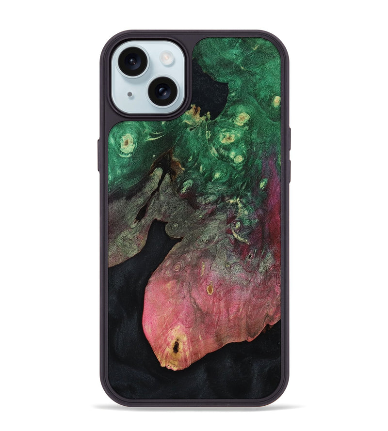 iPhone 15 Plus Wood Phone Case - Maritza (Wood Burl, 812079)