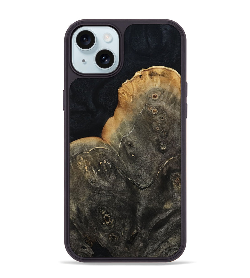 iPhone 15 Plus Wood Phone Case - Skye (Wood Burl, 812080)