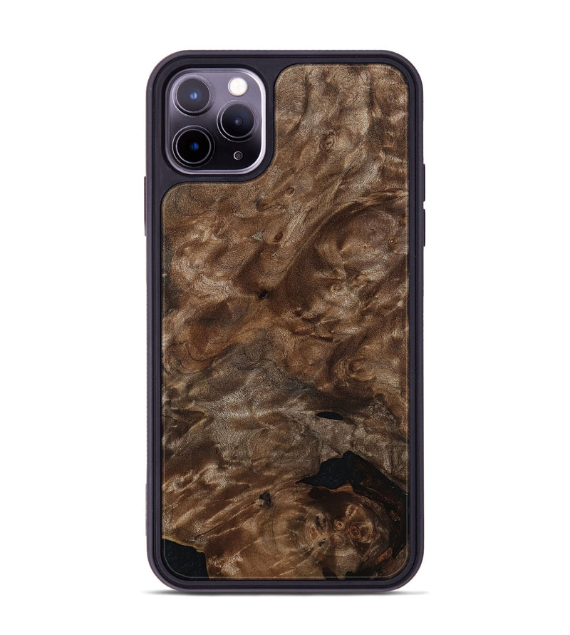 iPhone 11 Pro Max Wood Phone Case - Mattie (Wood Burl, 812081)