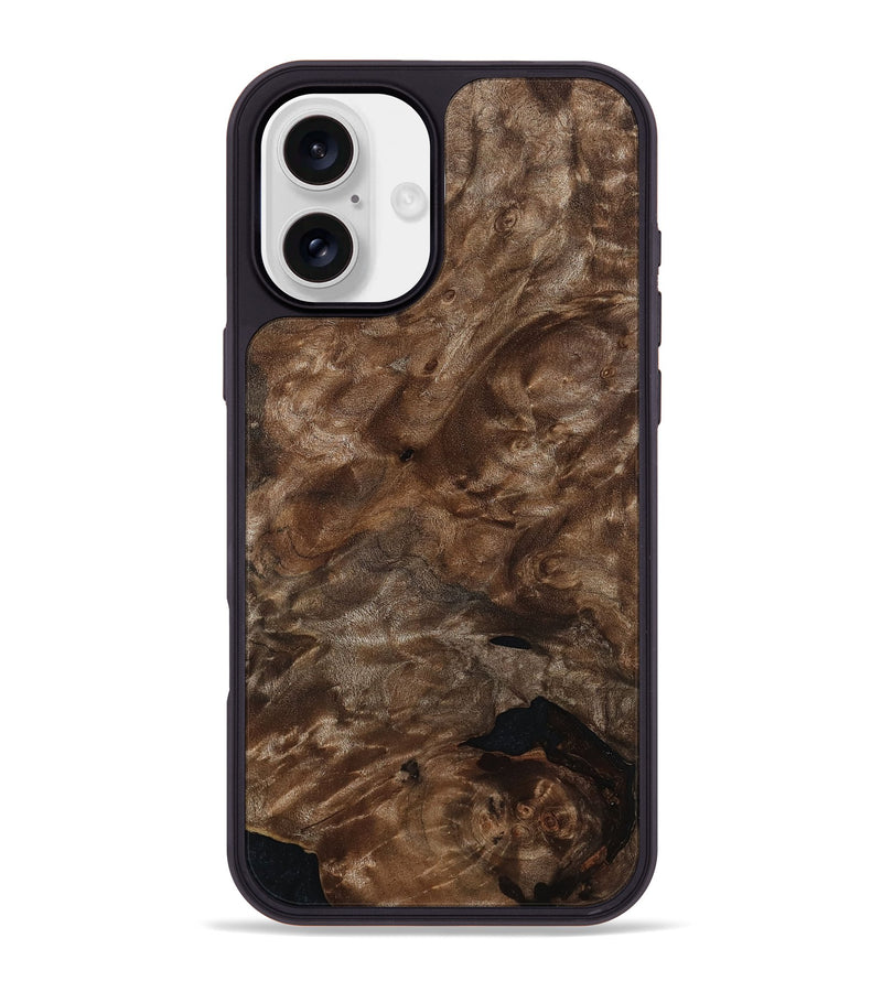 iPhone 16 Plus Wood Phone Case - Mattie (Wood Burl, 812081)